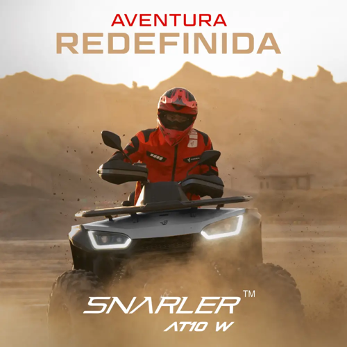 Moto 4 Segway ATV 1000 CC Snarler AT10 W Preta